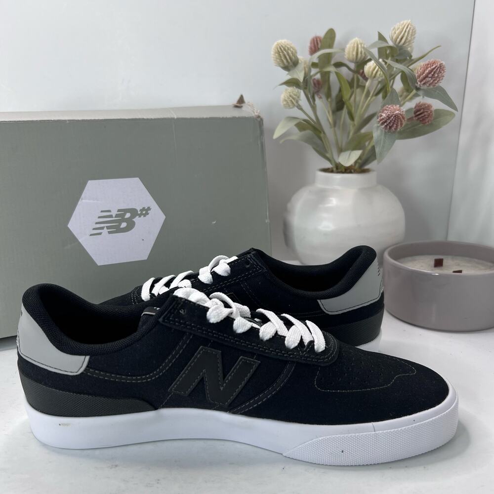 New Balance Numeric 272 Skateboarding Shoe Black/Gray NM272MSB Men 7.5D NWB - Picture 7 of 10